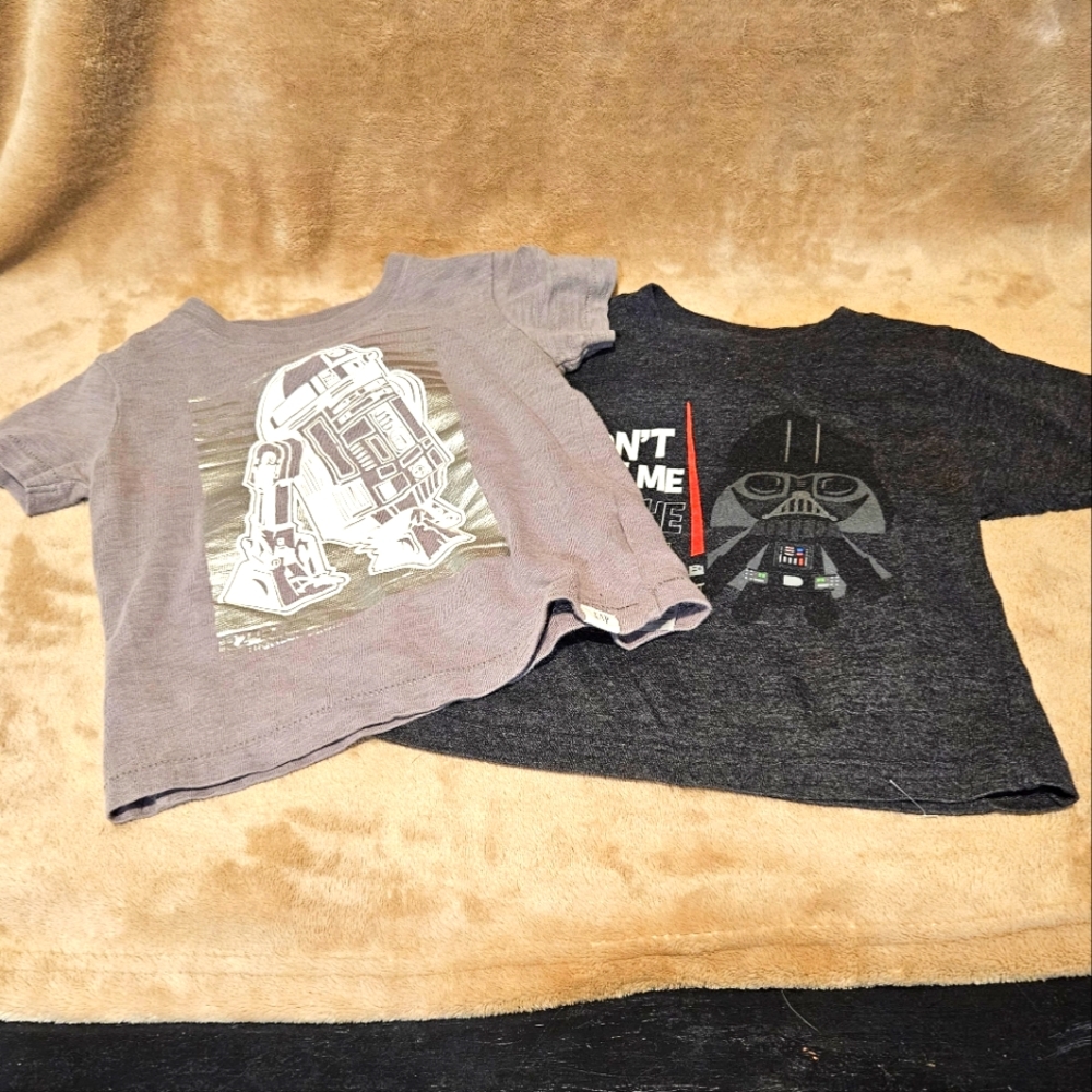 Toddler Star Wars Darth Vader Graphic Print T-shirt Bundle